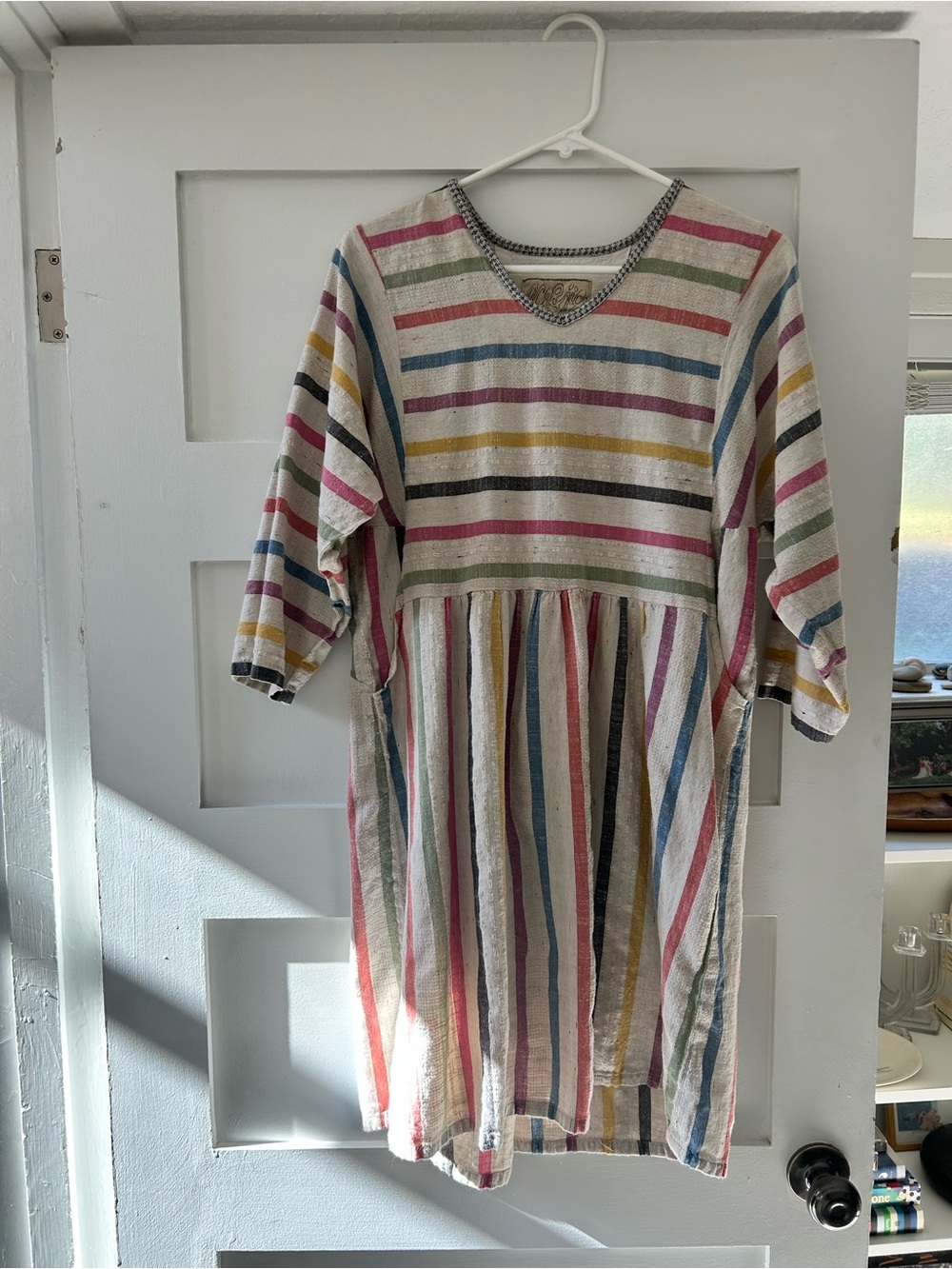 Ace & Jig dress with pockets and dolman style sleeves